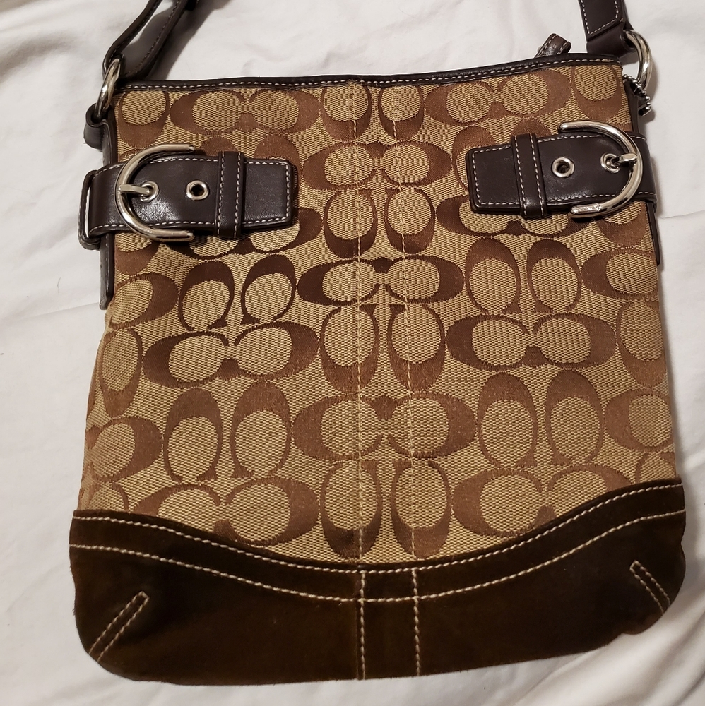 Coach signature bag